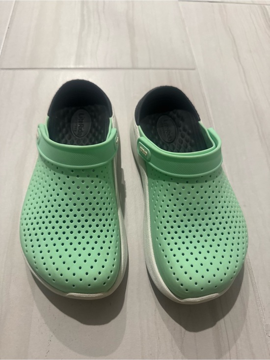 CROCS Shoes - Crocs Mint Green Slip-On Clog Shoes
